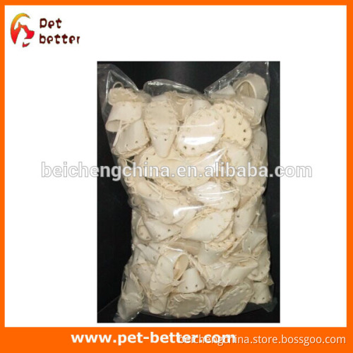 2"-15" OEM service eco-friendsly rawhide dog bone dog toys shoes